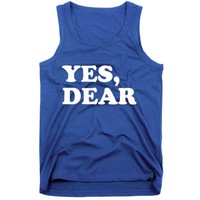 Yes Dear Funny Husband And Wife Tank Top