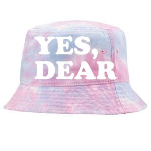 Yes Dear Funny Husband And Wife Tie-Dyed Bucket Hat