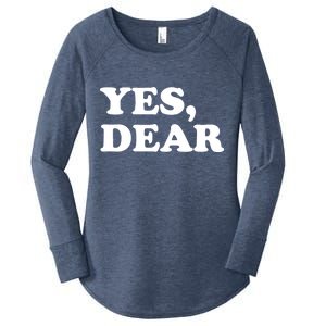 Yes Dear Funny Husband And Wife Women's Perfect Tri Tunic Long Sleeve Shirt