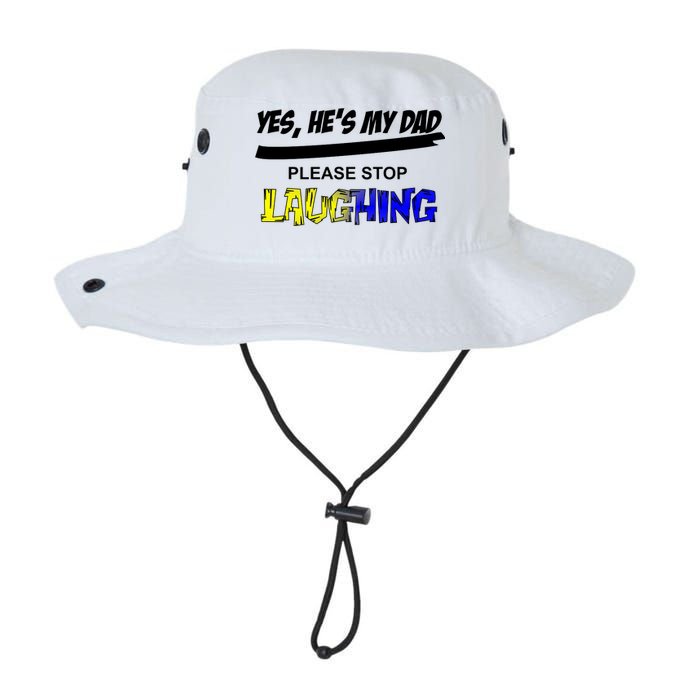 Yes He's My Dad Please Stop Laughing Legacy Cool Fit Booney Bucket Hat