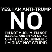 Yes I Am Anti Trump Impact Tech Backpack