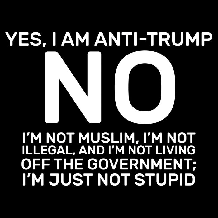 Yes I Am Anti Trump Impact Tech Backpack