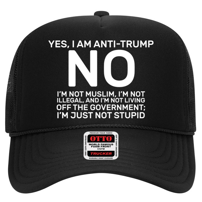 Yes I Am Anti Trump Hat