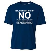 Yes I Am Anti Trump Cooling Performance Crew T-Shirt