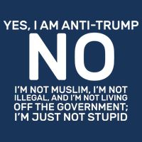 Yes I Am Anti Trump Flatbill Hat