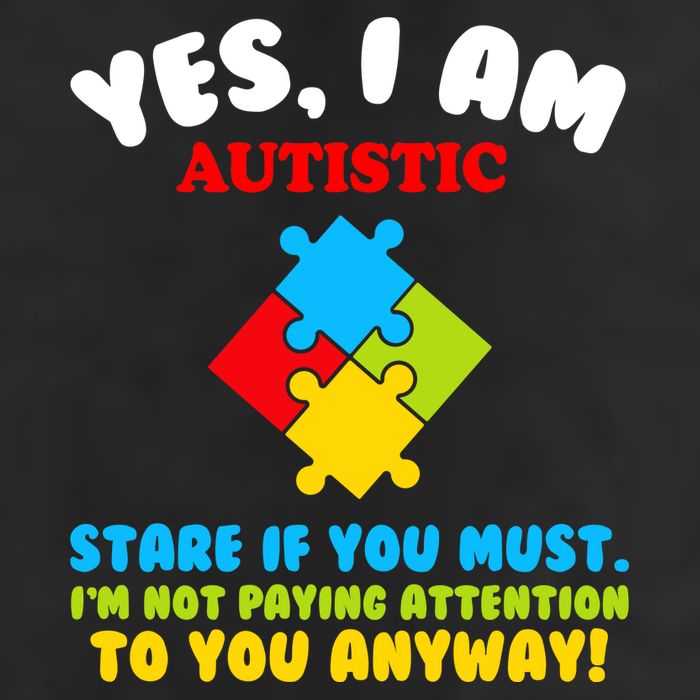 Yes, I Am Autistic Funny Autism 15oz Campfire Ceramic Mug