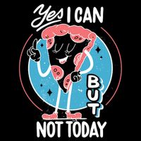 Yes I Can But Not Today Pizza Backpack