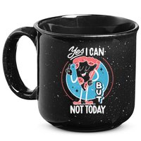 Yes I Can But Not Today Pizza 15oz Campfire Ceramic Mug