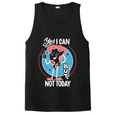 Yes I Can But Not Today Pizza PosiCharge Competitor Tank