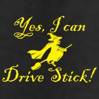 Yes I Can Drive Stick Funny Witch Cool Comfort Performance Bucket Hat