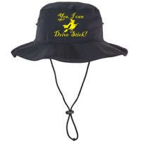 Yes I Can Drive Stick Funny Witch Bucket Hat