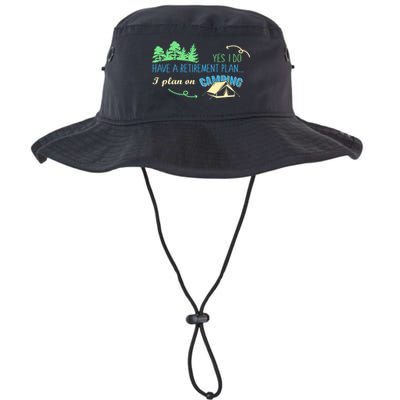 Yes I Do Have A Retirement Plan I Plan On Camping Bucket Hat