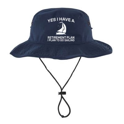 Yes I have A Retirement Plan Sailing Legacy Cool Fit Booney Bucket Hat