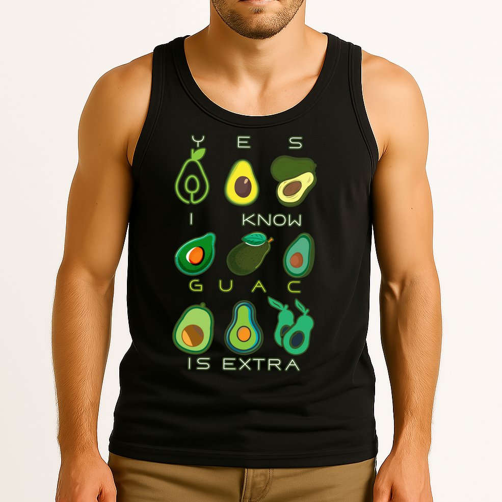 Yes I Know Guac Is Extra Tank Top
