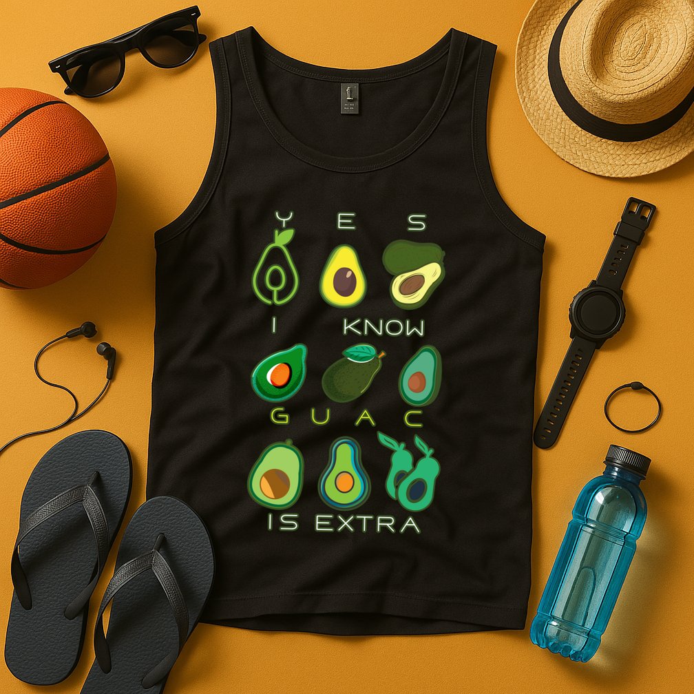 Yes I Know Guac Is Extra Tank Top