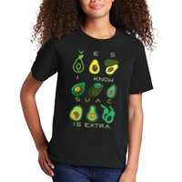 Yes I Know Guac Is Extra Kids T-Shirt