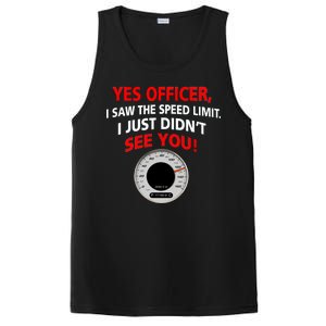 Yes I Seen The Speed Limit Officer PosiCharge Competitor Tank