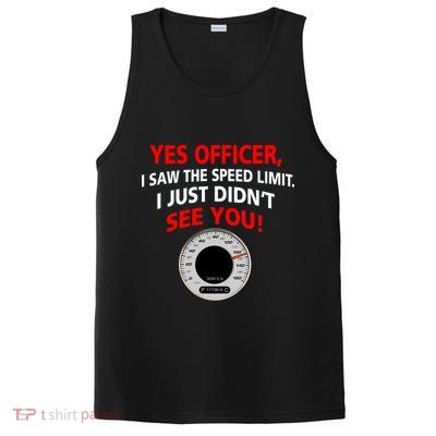 Yes I Seen The Speed Limit Officer PosiCharge Competitor Tank