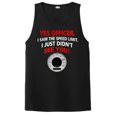 Yes I Seen The Speed Limit Officer PosiCharge Competitor Tank