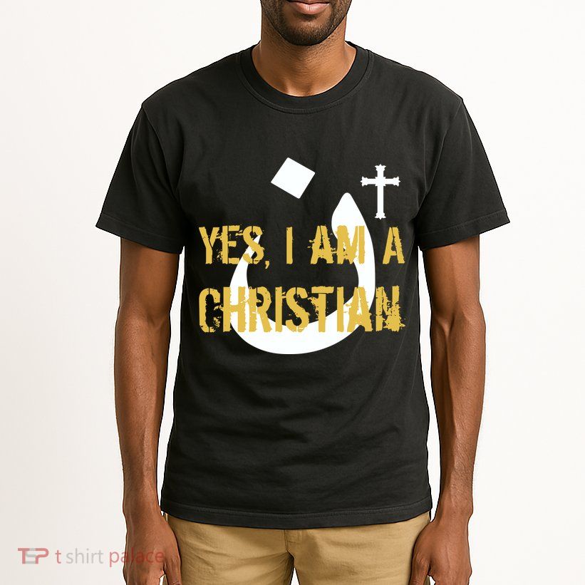 Yes I'm A Nasarani (Christian) Arabic Letter N Tall T-Shirt
