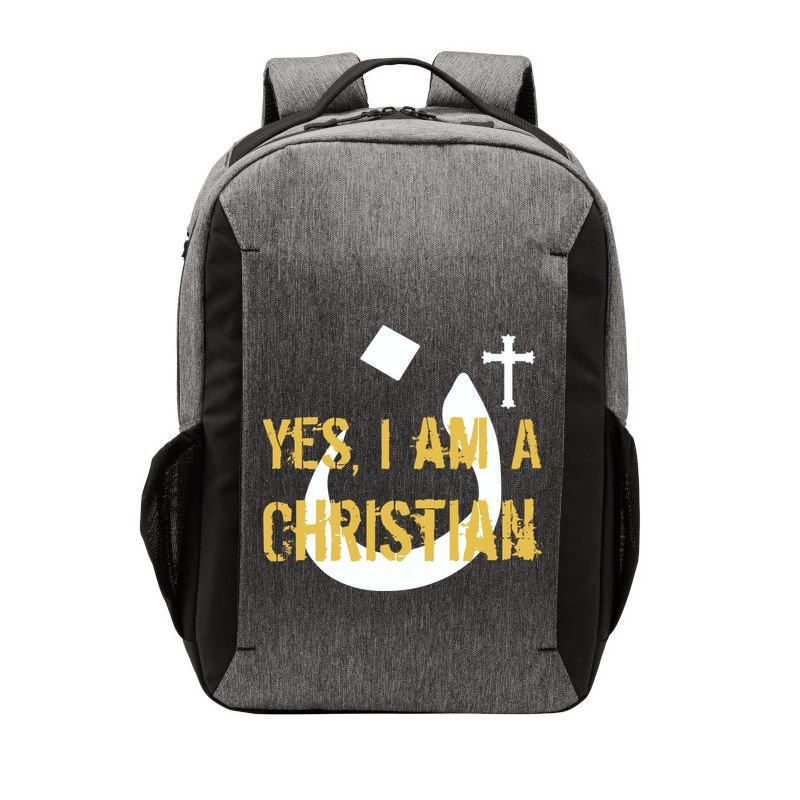 Yes I'm A Nasarani (Christian) Arabic Letter N Vector Backpack