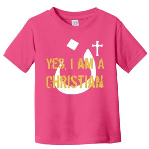 Yes I'm A Nasarani (Christian) Arabic Letter N Toddler T-Shirt