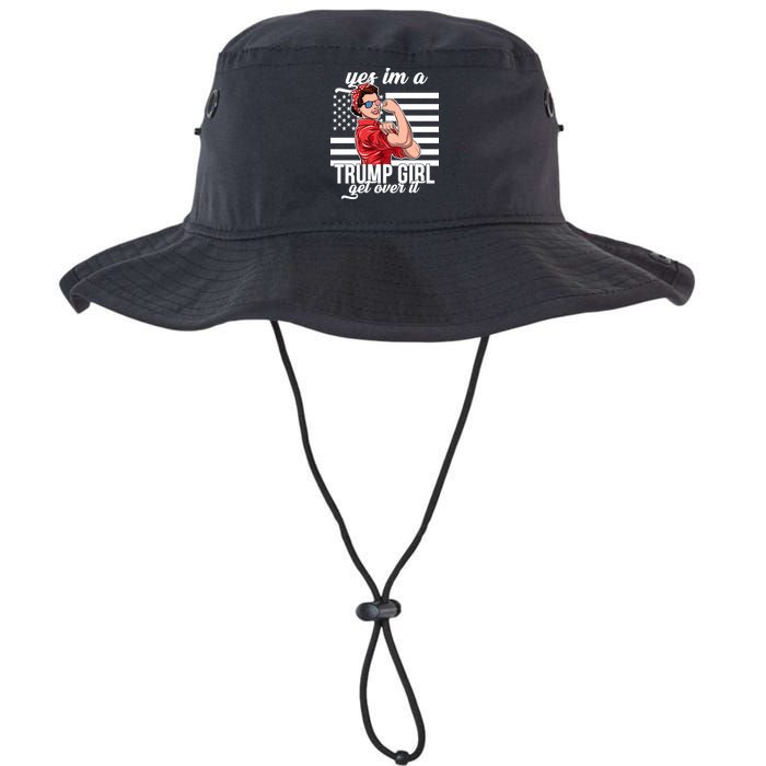 Yes I'm A Trump Girl Get Over It Legacy Cool Fit Booney Bucket Hat