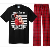 Yes I'm A Trump Girl Get Over It Pajama Set