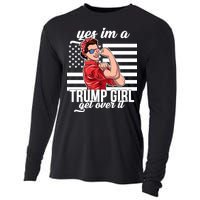 Yes I'm A Trump Girl Get Over It Cooling Performance Long Sleeve Crew