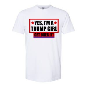 Yes I'm a Trump Girl Get Over It Republican Softstyle® CVC T-Shirt