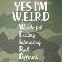 Yes I'm WEIRD Legacy Tie Dye Trucker Hat