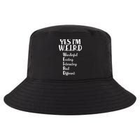 Yes I'm WEIRD Cool Comfort Performance Bucket Hat