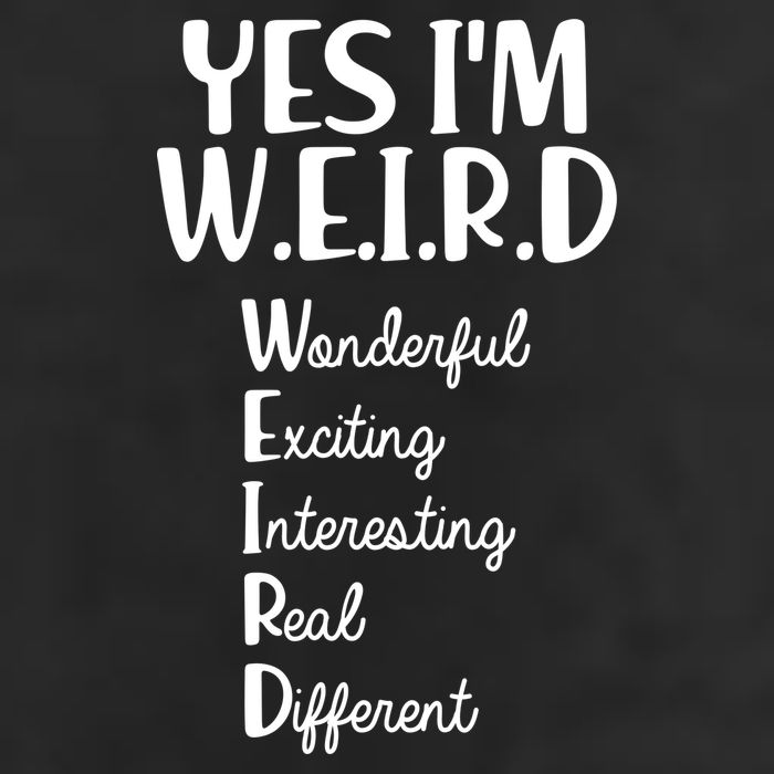 Yes I'm WEIRD Cool Comfort Performance Bucket Hat