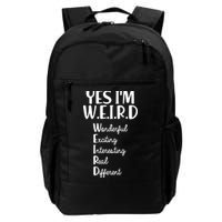 Yes I'm WEIRD Backpack
