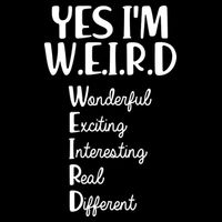 Yes I'm WEIRD Backpack