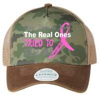 Yes They're Are Fake The Real Ones Tried To Kill Me Legacy Tie Dye Trucker Hat