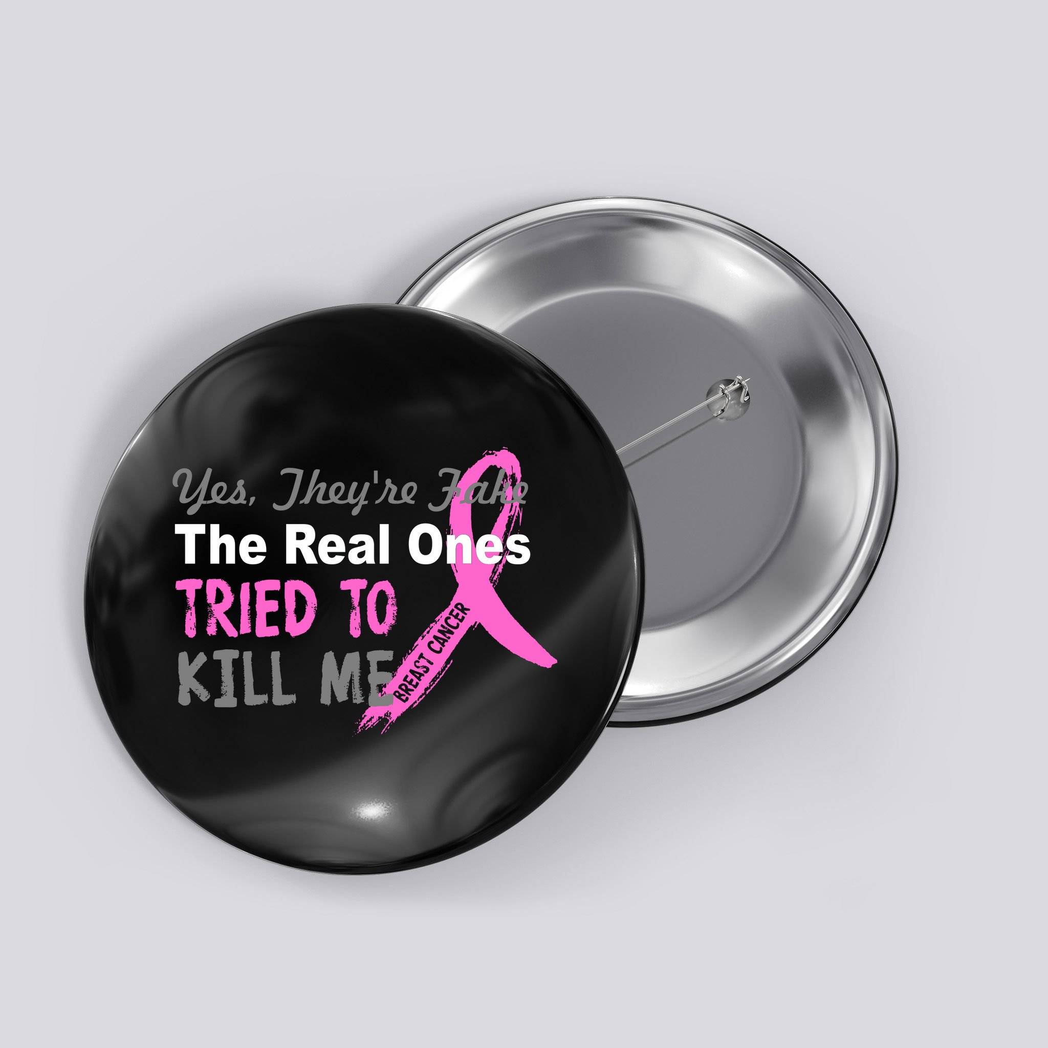Yes They're Are Fake The Real Ones Tried To Kill Me Button