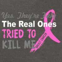 Yes They're Are Fake The Real Ones Tried To Kill Me Cotton Canvas Backpack