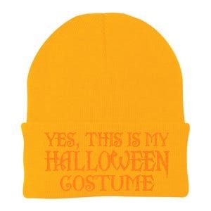 Yes This Is My Halloween Costume Knit Cap Winter Beanie