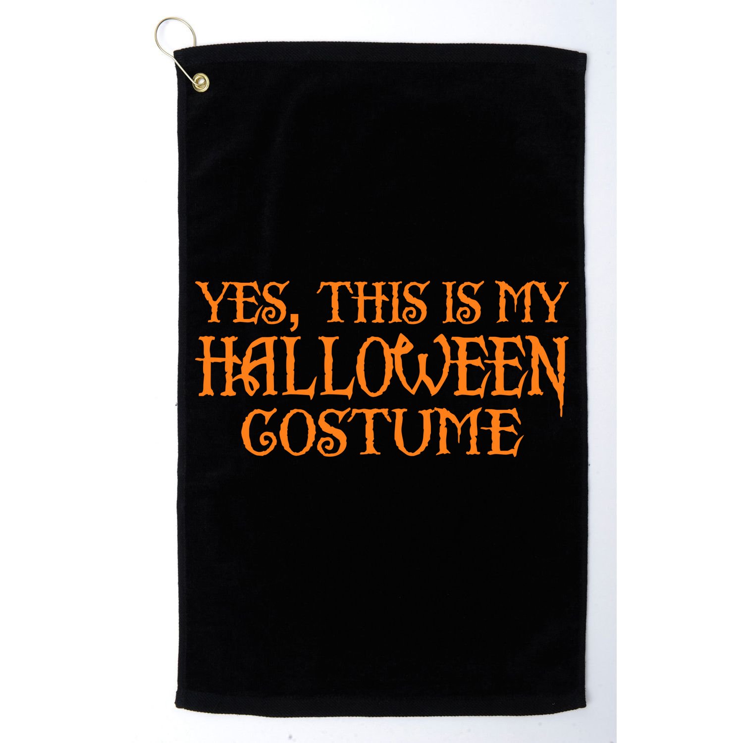 Yes This Is My Halloween Costume Golf Towel