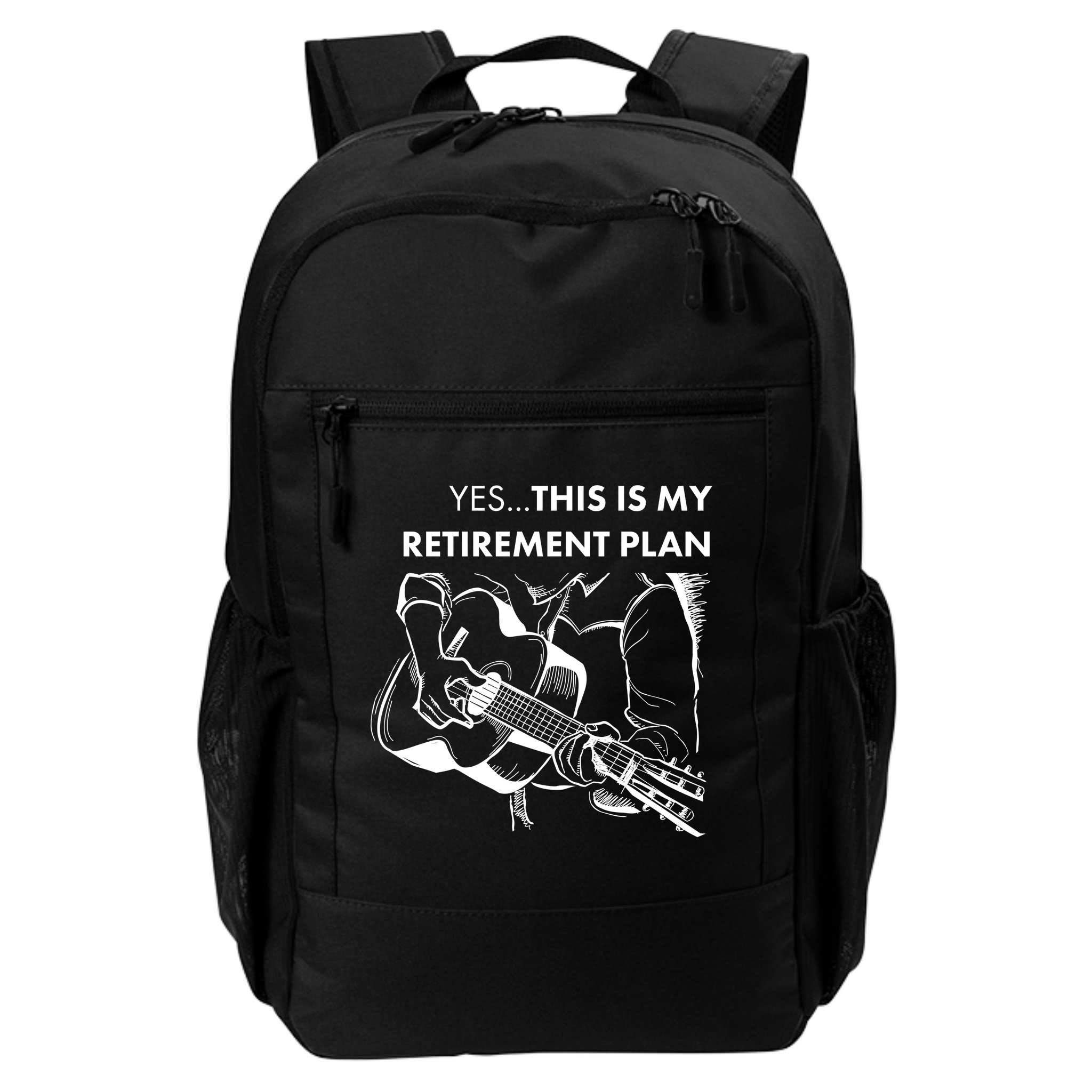 Yes This Is My Retirement Plan Guitar Backpack