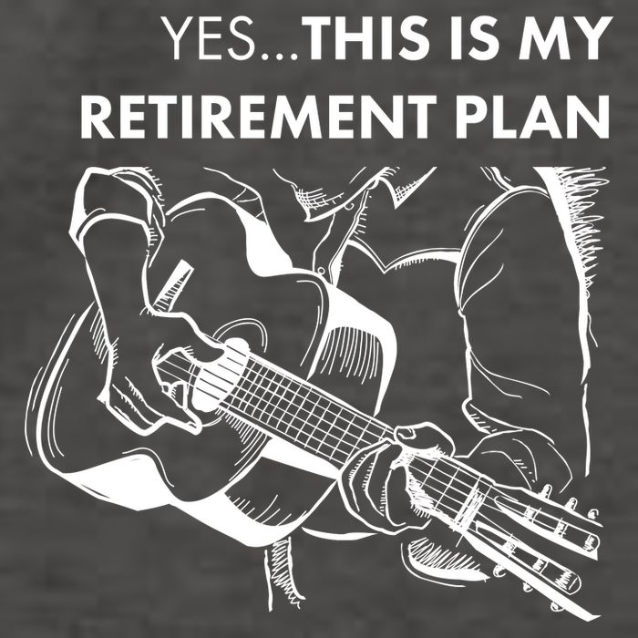 Yes This Is My Retirement Plan Guitar Vector Backpack