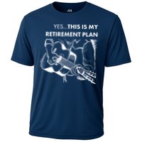 Yes This Is My Retirement Plan Guitar Cooling Performance Crew T-Shirt