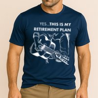 Yes This Is My Retirement Plan Guitar Cooling Performance Crew T-Shirt