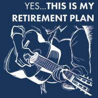 Yes This Is My Retirement Plan Guitar Cooling Performance Crew T-Shirt