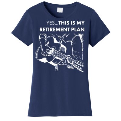 Yes This Is My Retirement Plan Guitar Women's T-Shirt