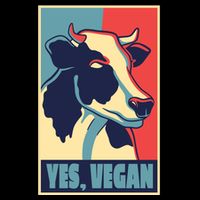 Yes Vegan Cow 16 in Basic Backpack