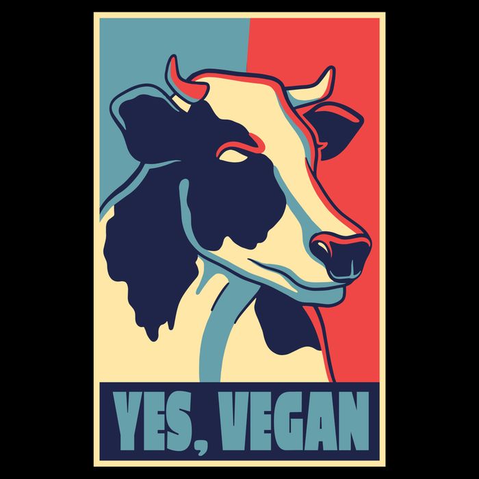 Yes Vegan Cow 16 in Basic Backpack