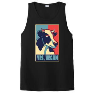 Yes Vegan Cow PosiCharge Competitor Tank