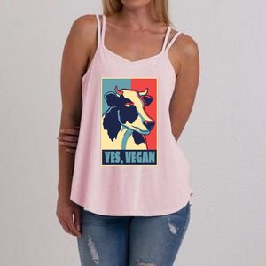 Yes Vegan Cow Women's Strappy Tank